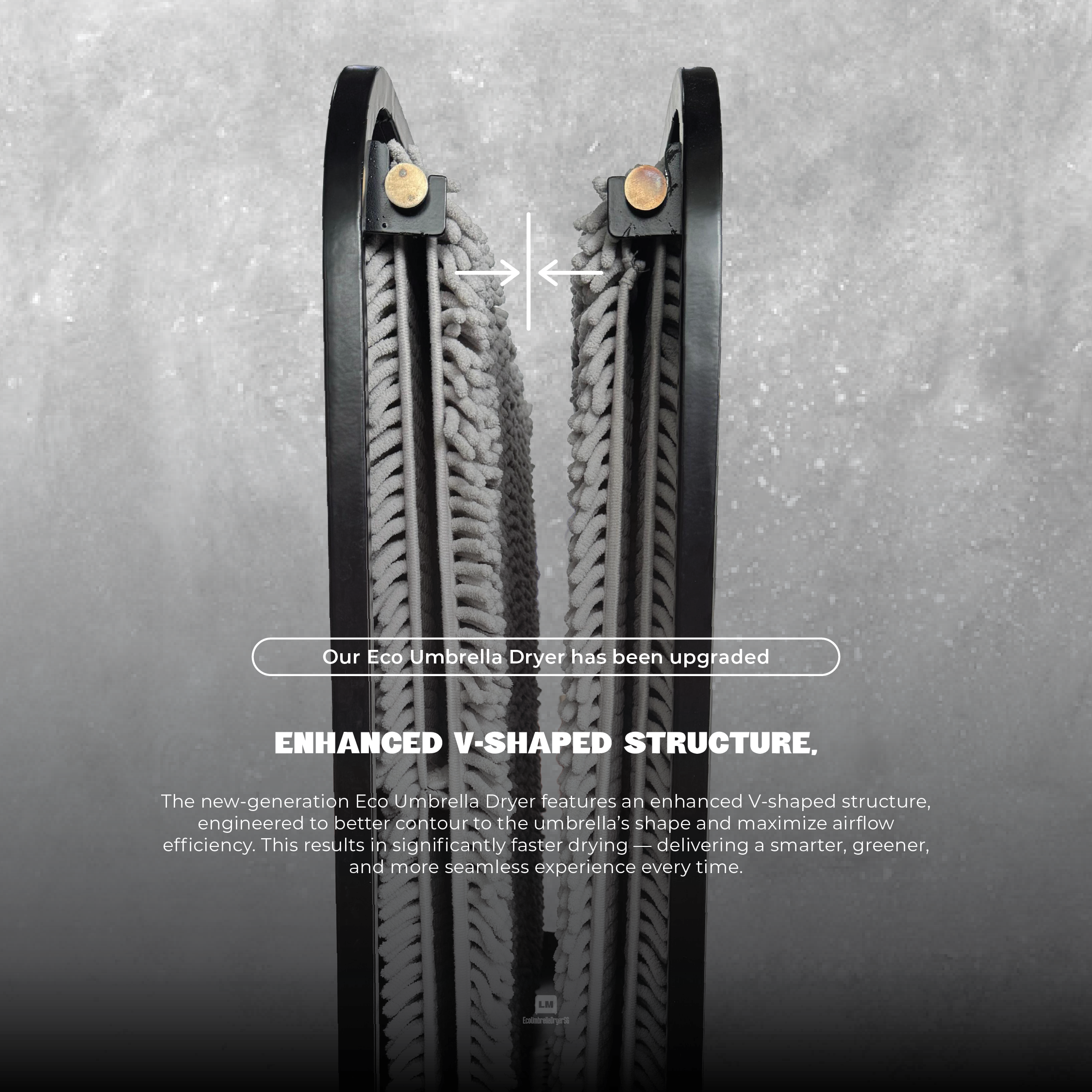 Single Eco Umbrella Dryer V2