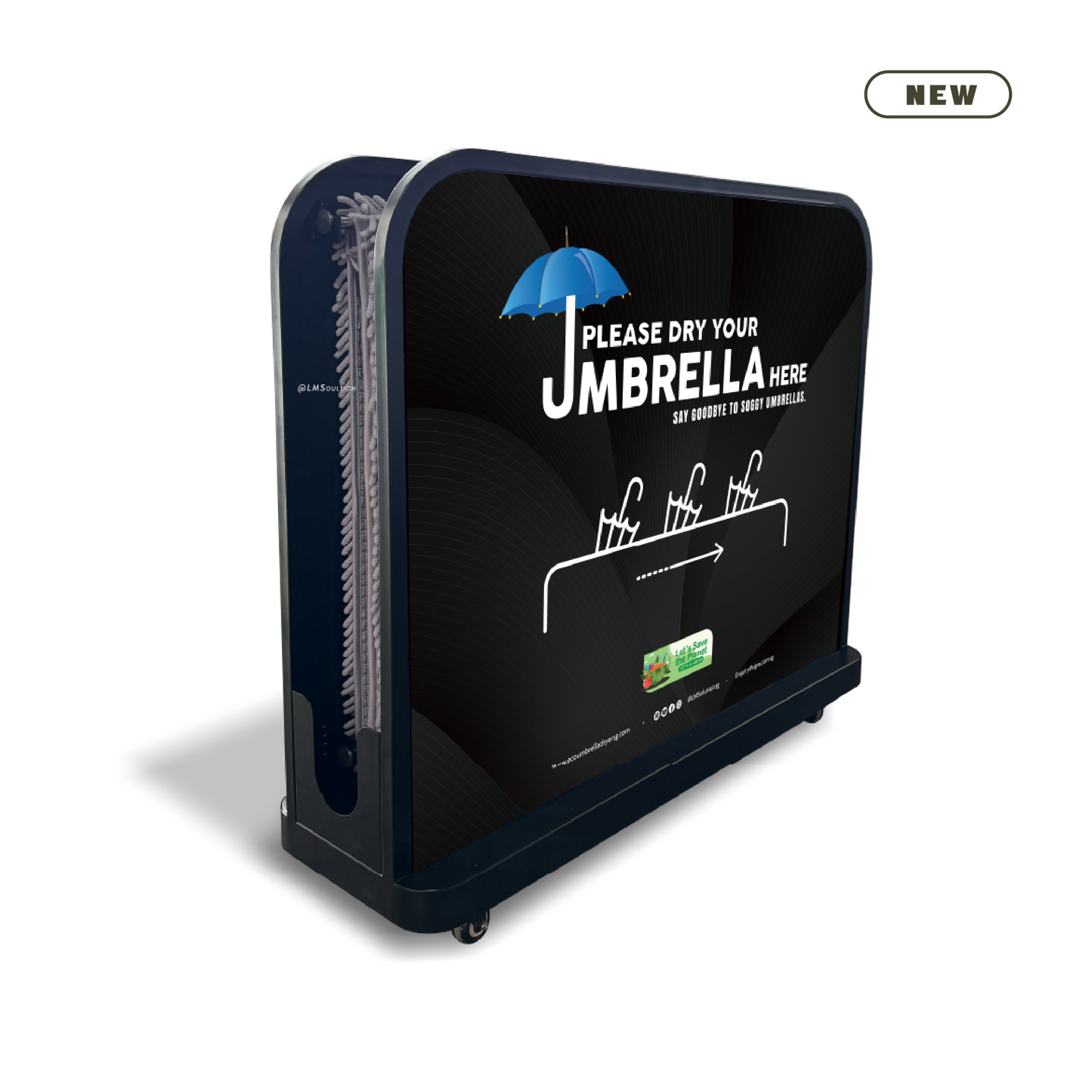 Single Eco Umbrella Dryer V2